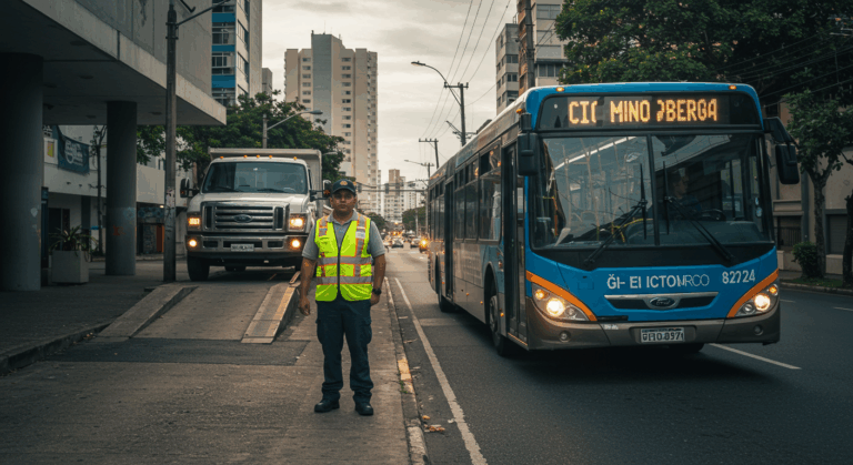 Biarticulado elétrico é flagrado em caminhão prancha em Curitiba: Impactos e Reflexões para os Trabalhadores e seus Benefícios do INSS