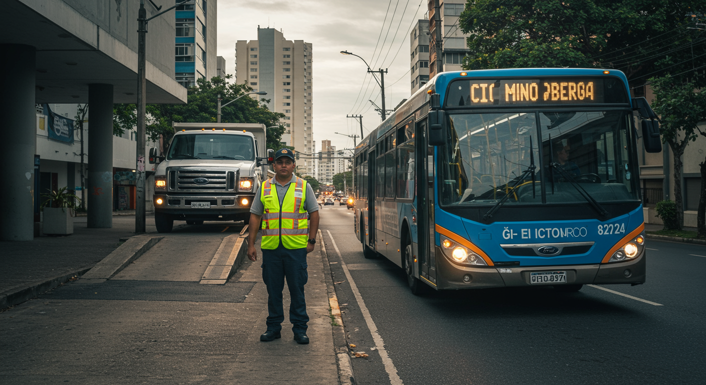 Biarticulado elétrico é flagrado em caminhão prancha em Curitiba: Impactos e Reflexões para os Trabalhadores e seus Benefícios do INSS