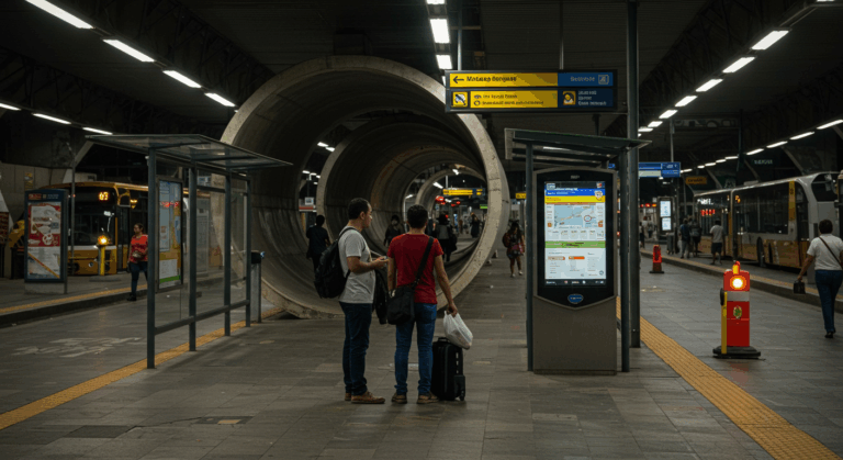 Estação-tubo Passeio Público entra em reforma na segunda-feira