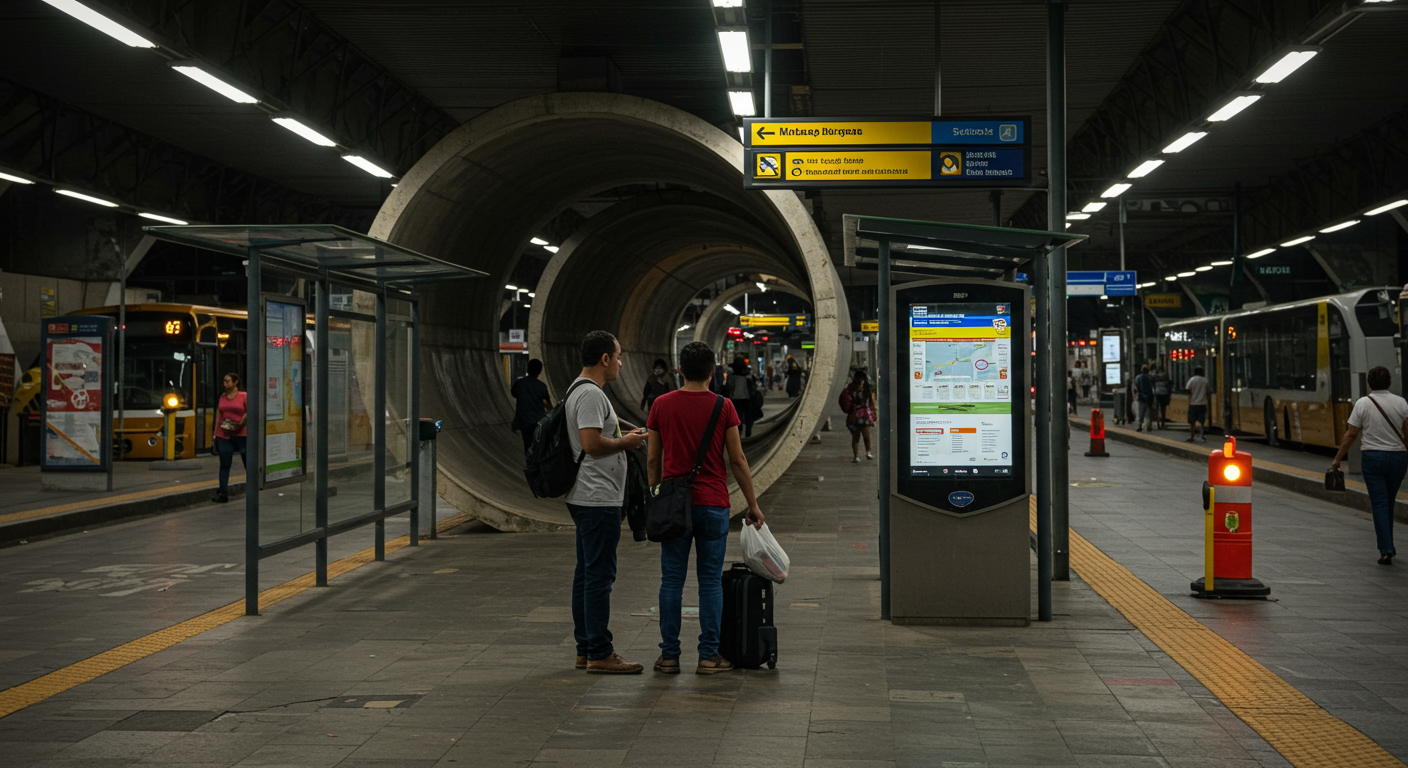 Estação-tubo Passeio Público entra em reforma na segunda-feira