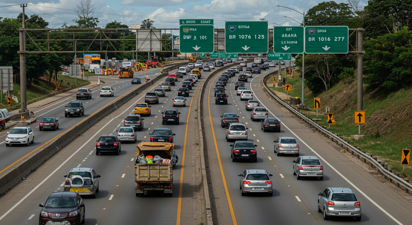 Estradas do Paraná terão movimento no feriado do Dia do Trabalho